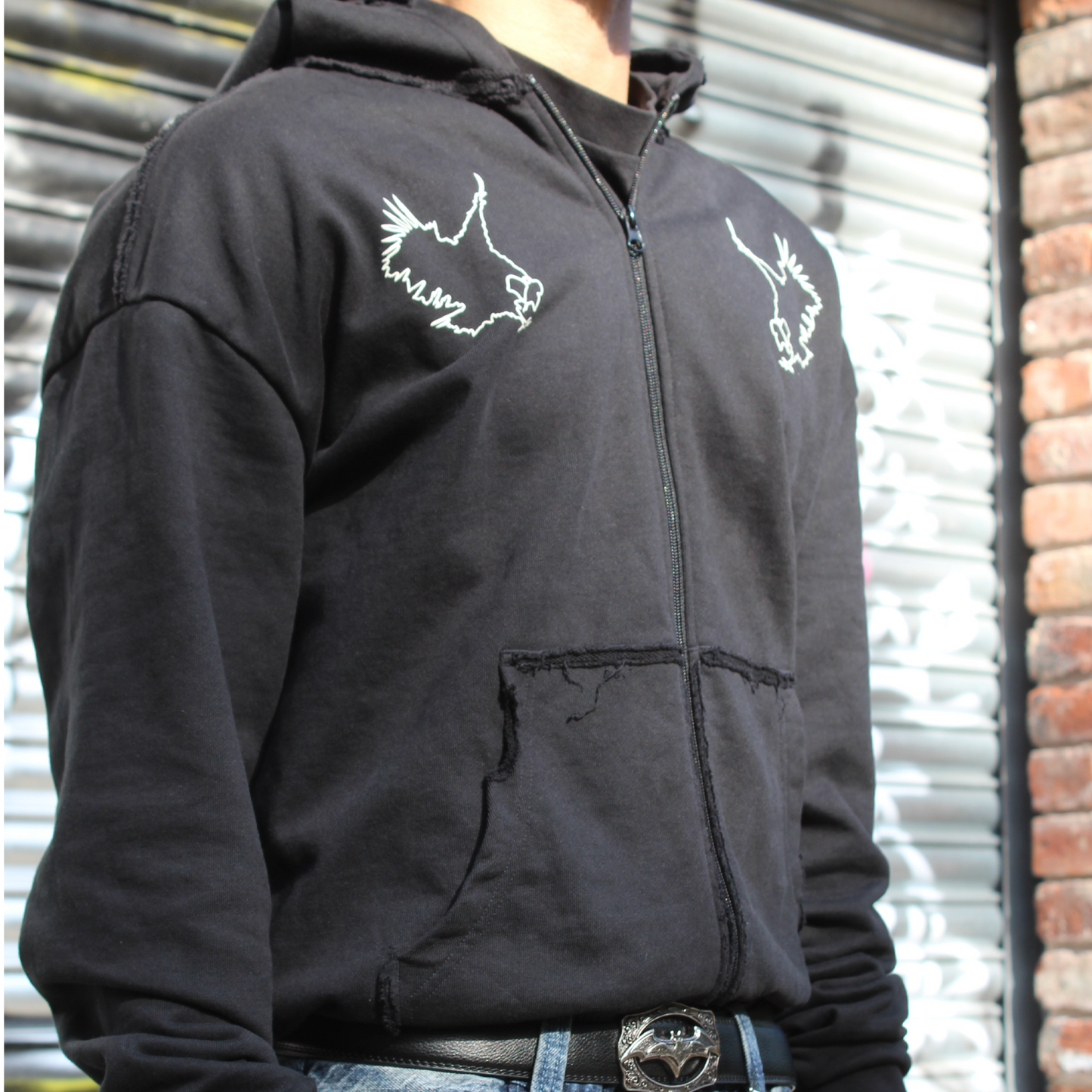 'Flight Test' Zip Up